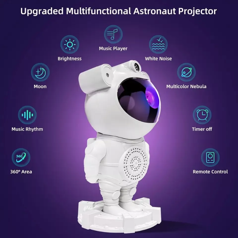 Proyector Astronauta Luz Galaxia Premium